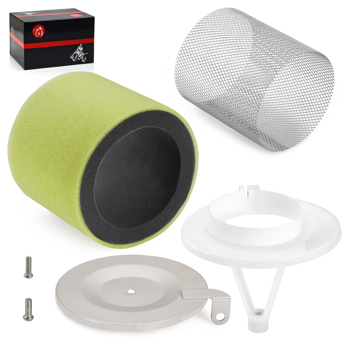 Air Filter + Guide Kit for Kawasaki Bayou 400 4X4 (1993–1998)