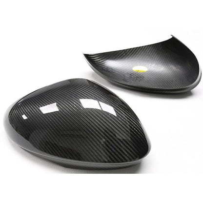 2 x Carbon Fiber Side Mirror Covers for Alfa Romeo (2017-2022)