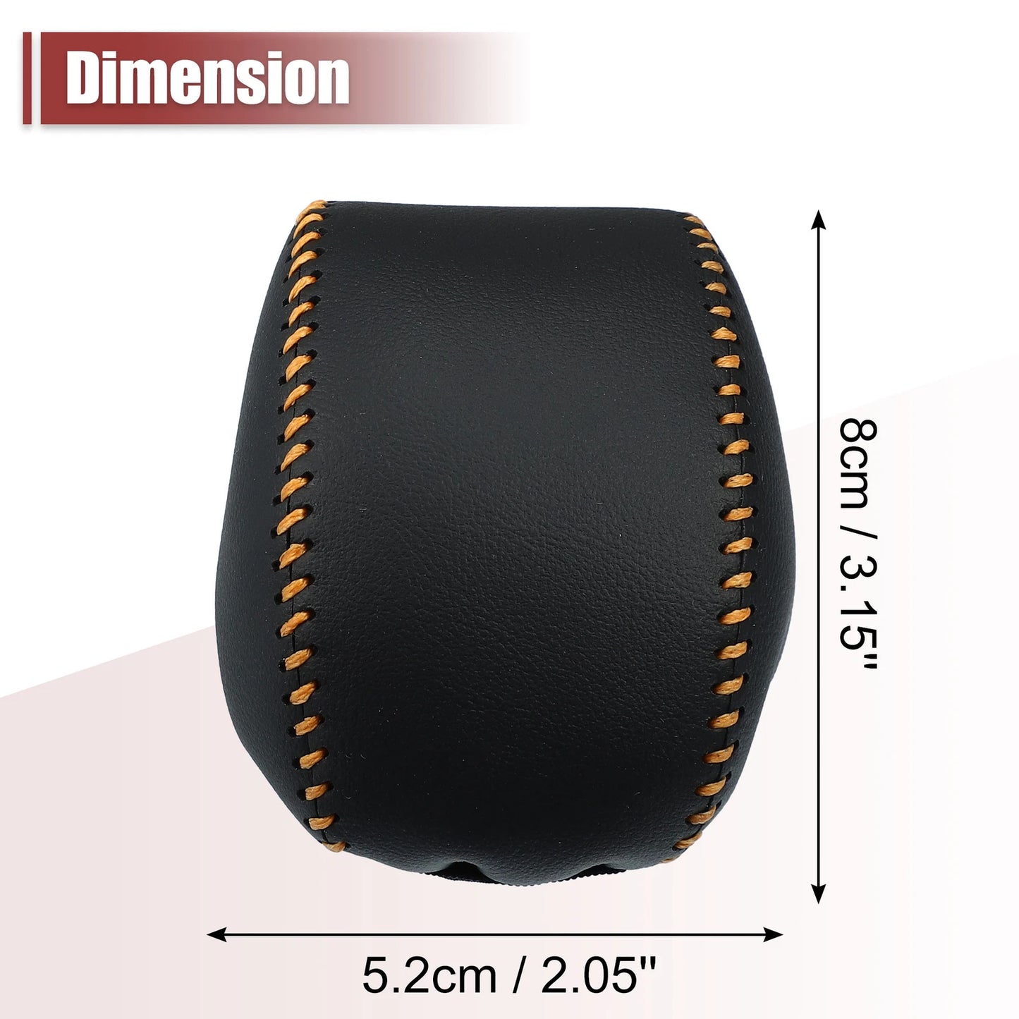 Black Gear Shift Knob Cover Protector for Toyota Rav4 (2019-2023)