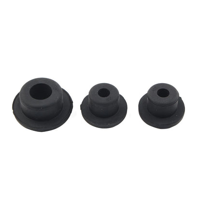 3 x Black Tailgate Rubber Dust Plugs for Jeep Wrangler JL (2018 - Present)