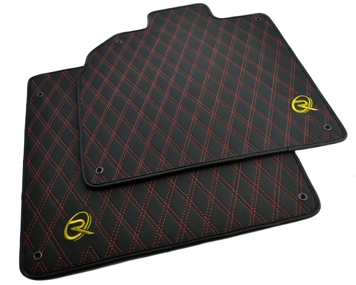 Leather Floor Mats for Lamborghini Aventador S SV SVJ (2011-2023)