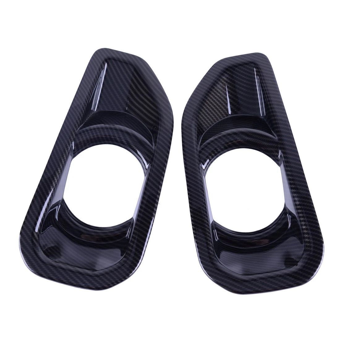 Carbon Fiber Front Fog Light Covers for Jeep Wrangler JL (2018-2019)