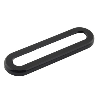 Black Instrument Indicator Lamp Bezel Cover for Harley Road Street Glide (96-13)