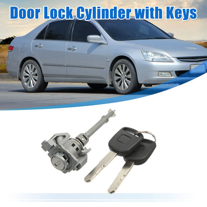 Drive Door Lock Cylinder Kit W/ 2 Keys for Honda Civic (2012-2015)
