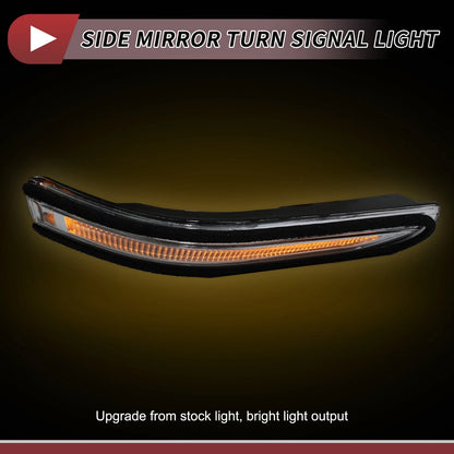 Car Mirror Turn Signal Light for Hyundai Sonata Hybrid Left LED (2011-2019)