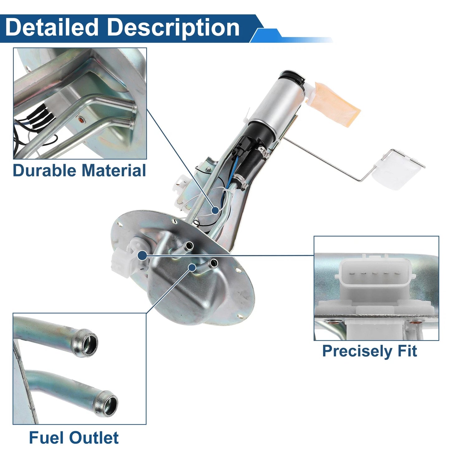 Fuel Level Sending Unit for Nissan D22 KA24 2.4L (2000-2004)