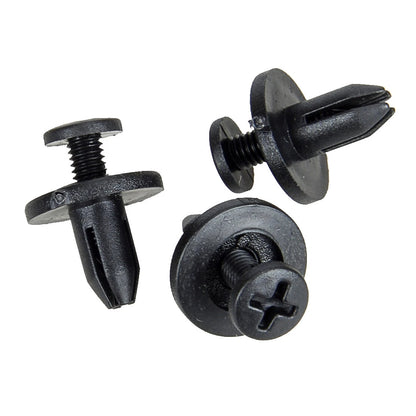 190Pcs Fender Liner Fastener Rivet Push Clips for Toyota GM Mazda
