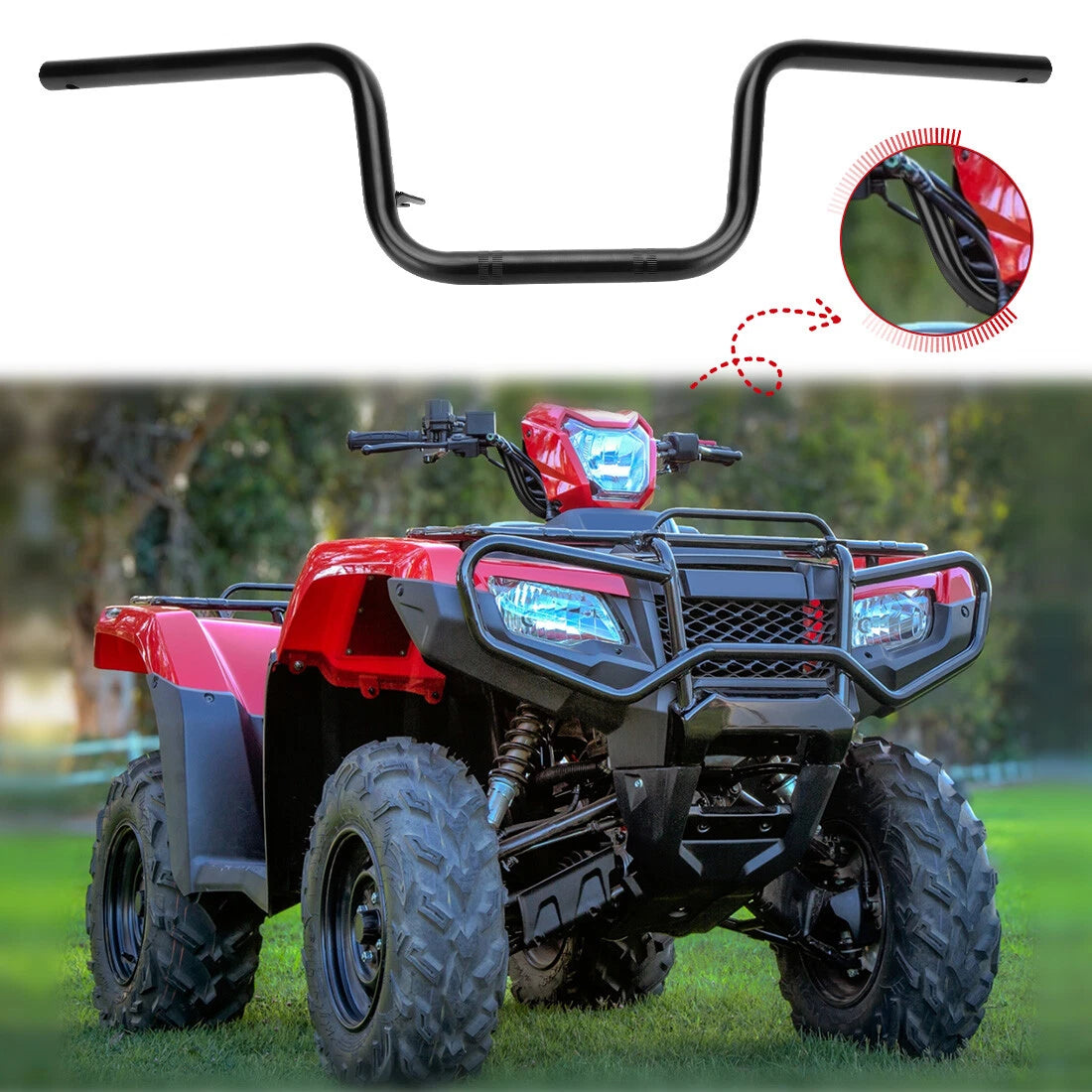 Handlebar for Honda Foreman 500 TRX500FE/FM/FPE/FPM (2008–2011)