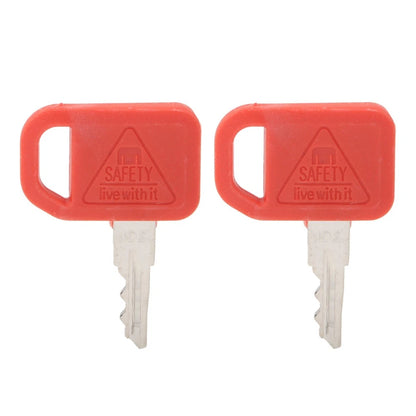 2 x Ignition Keys for John Deere Skid Steer Heavy Equipment (Columbia)