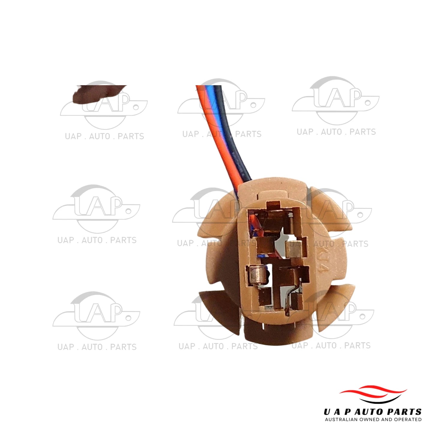 2 x Wedge Light Globe Socket Connector For Dual Filament Globe