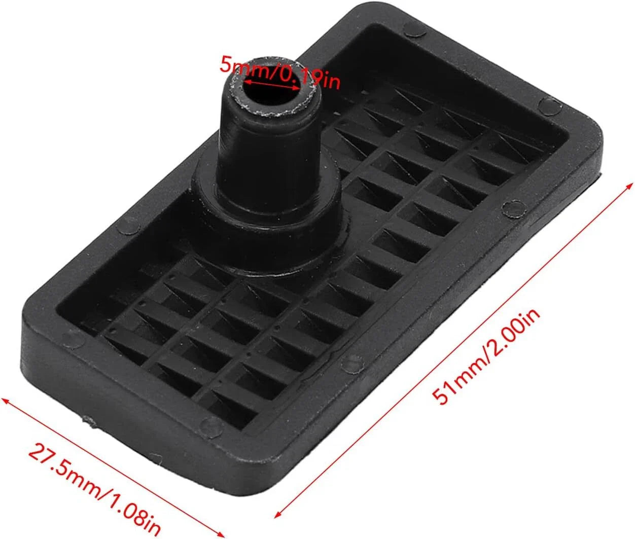 2Pcs Water Inlet Covers for Yamaha C90T 90HP (1996-2006)