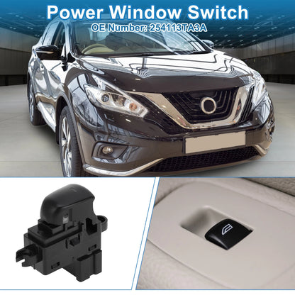 Rear Power Window Switch for Nissan Altima Murano Pathfinder (2002-2012)