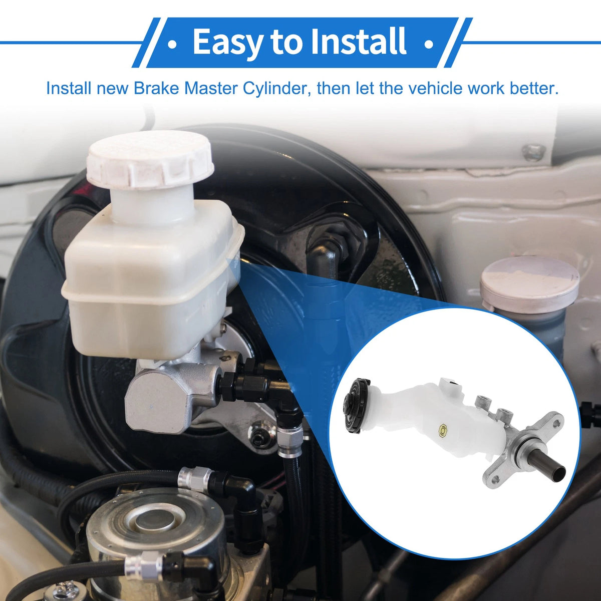 Brake Master Cylinder with Reservoir for Honda HR-V (2016-2019)