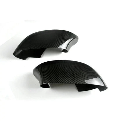 Real Carbon Fiber Stick-on Side Mirror Shell Cover Caps for BMW Z4 E85 2002-2008