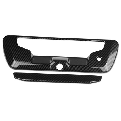 Carbon Fiber Trunk Opener Trim for Nissan Frontier (2022-2023)