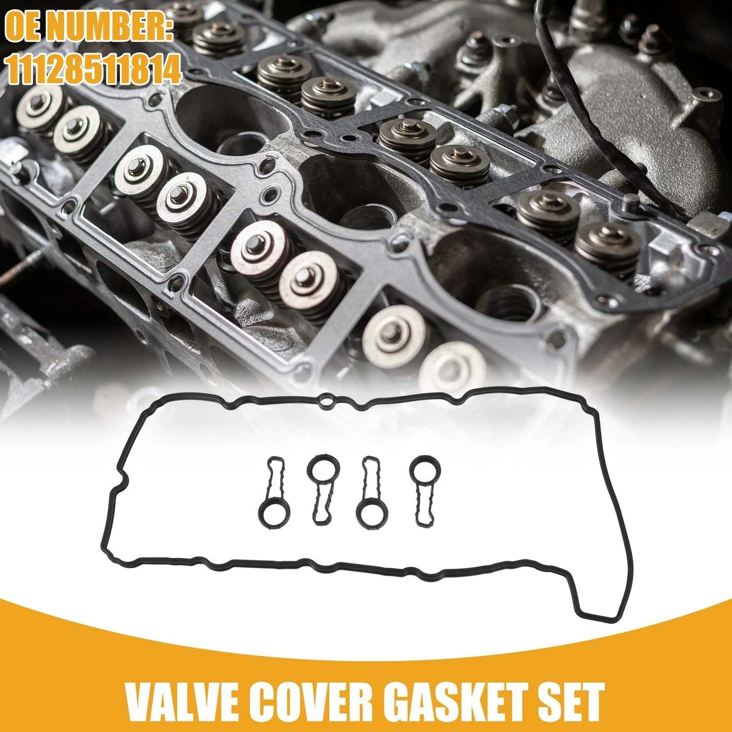 Engine Valve Cover Gasket Set for BMW 1 Series (2004-2013)