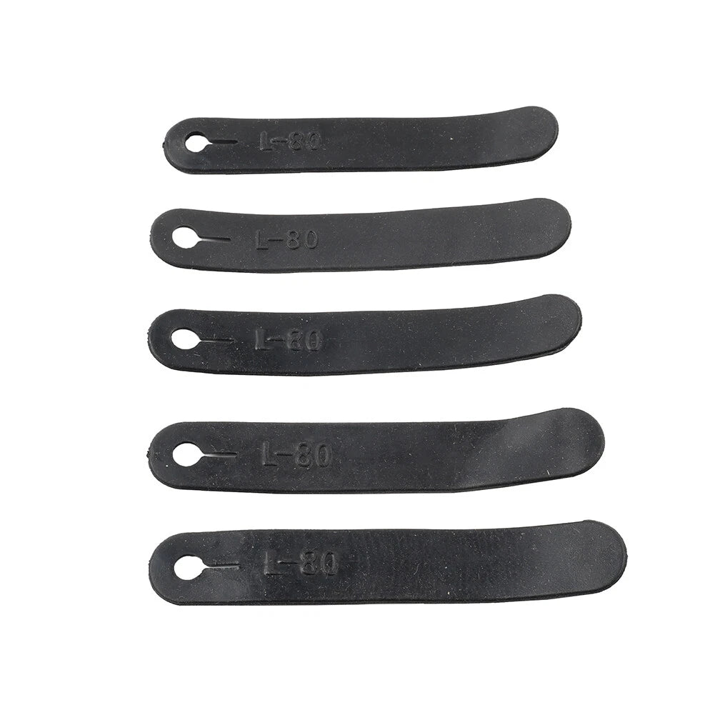 5Pcs Motorcycle Rubber Band Cable Ties for Frame Wiring Harness