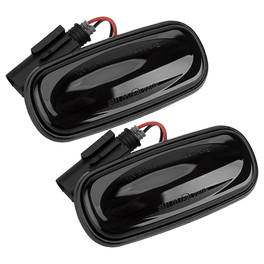 Smoke LED Side Repeater Indicator Light for Land Rover Discovery Defender
