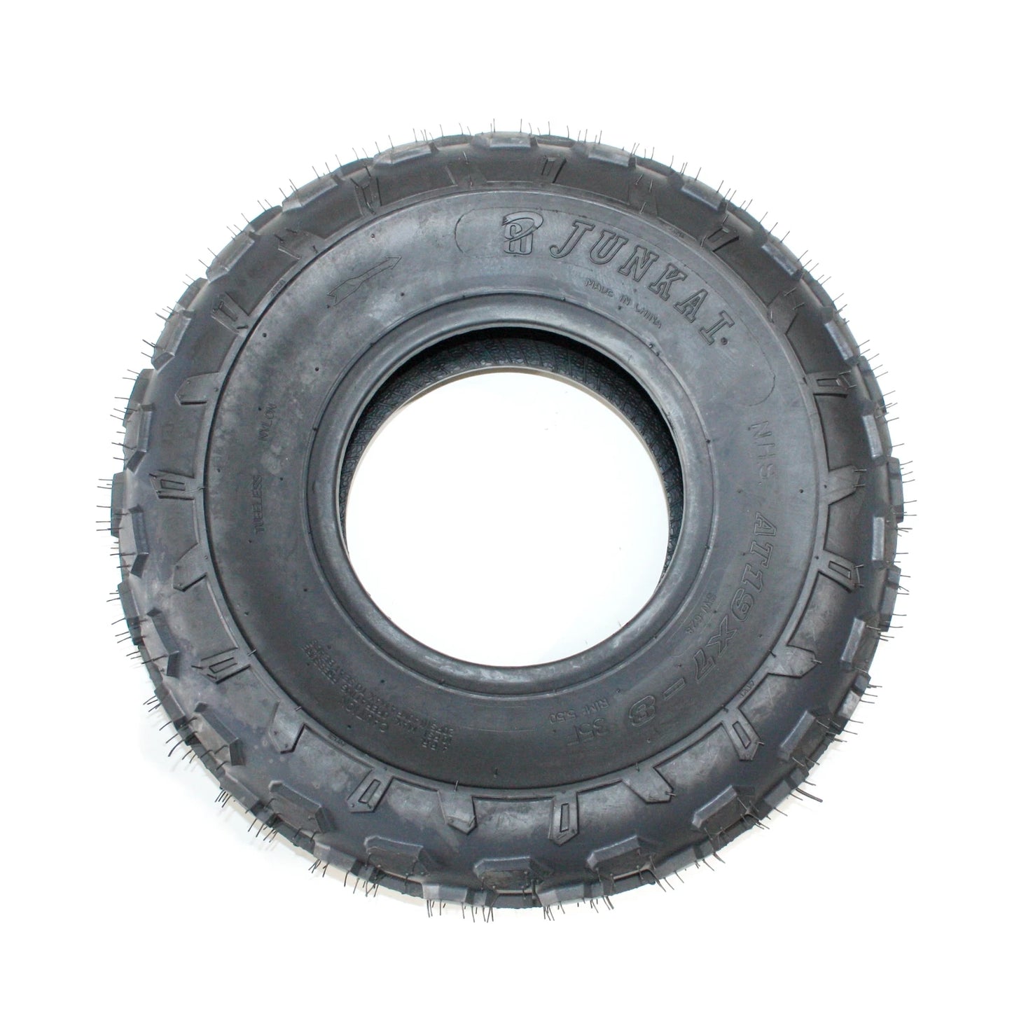 4PLY 19 x 7.00-8 Front Knobby Tire for 125cc Quad Dirt Bike ATV