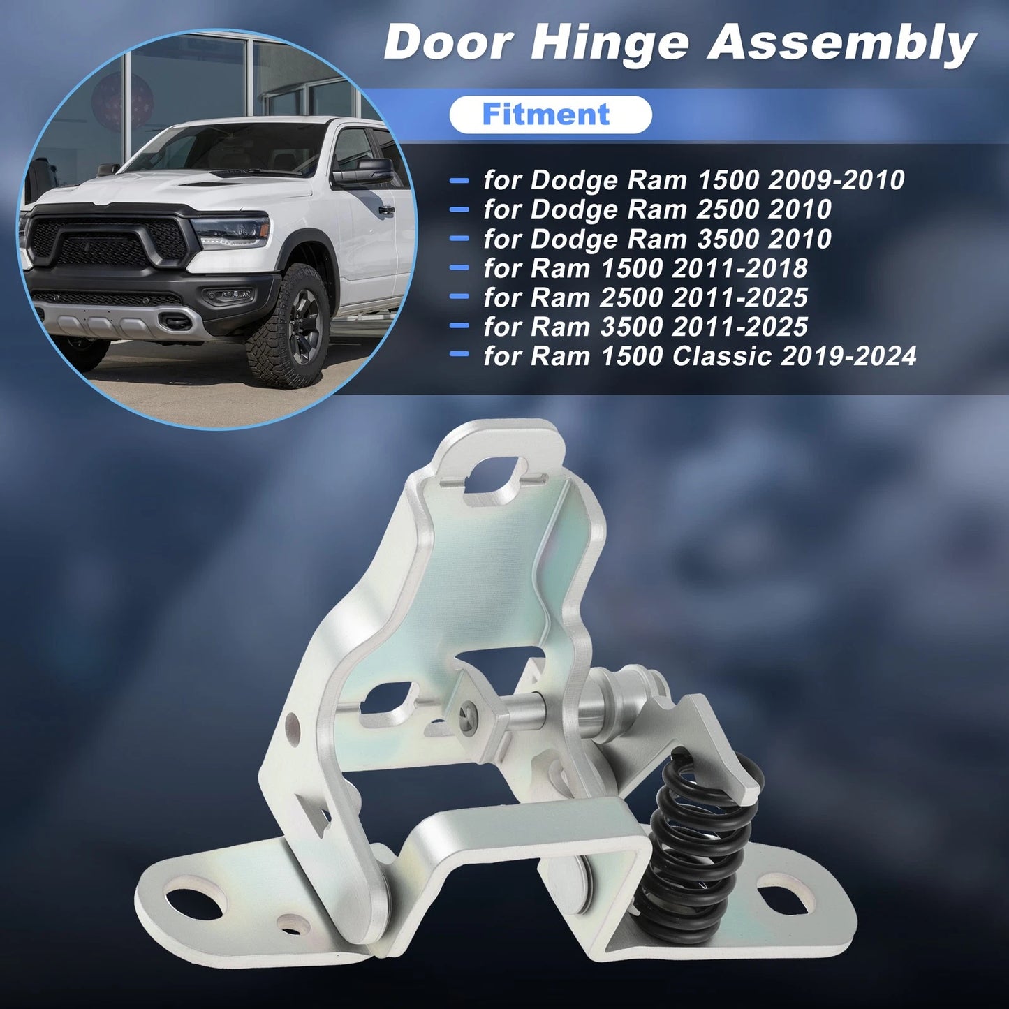 Front Right Lower Door Hinge for Dodge Ram 1500/2500/3500 (2009-2018)