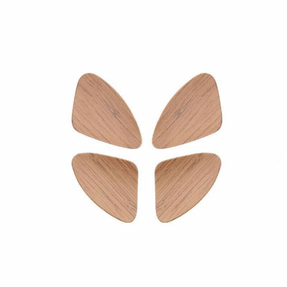 Dark Wood Grain Inner Door Bowl Cover Trim for Lexus ES (2019–2023)