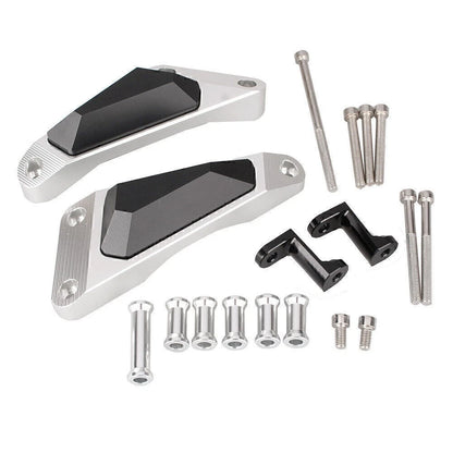 Engine Guard Frame Slider Protector for Yamaha MT-09 (2014-2017) Silver