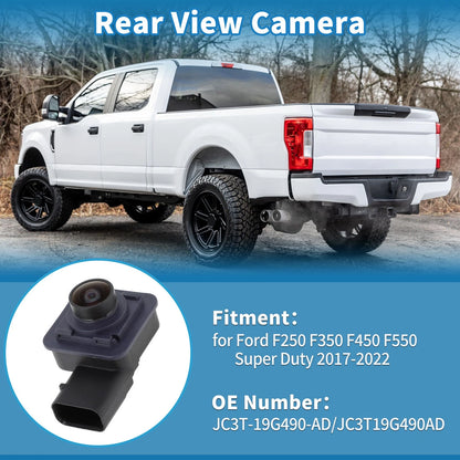 Rear Park Assist Backup Camera for Ford F250 F350 F450 F550 Super Duty (2017-2022)