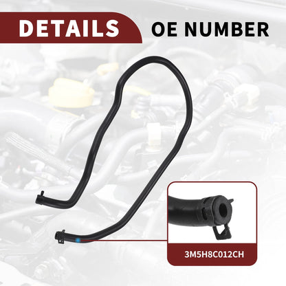 Radiator Hose for Ford C-Max 2007-2010 Focus C-Max - Black 1 x Piece