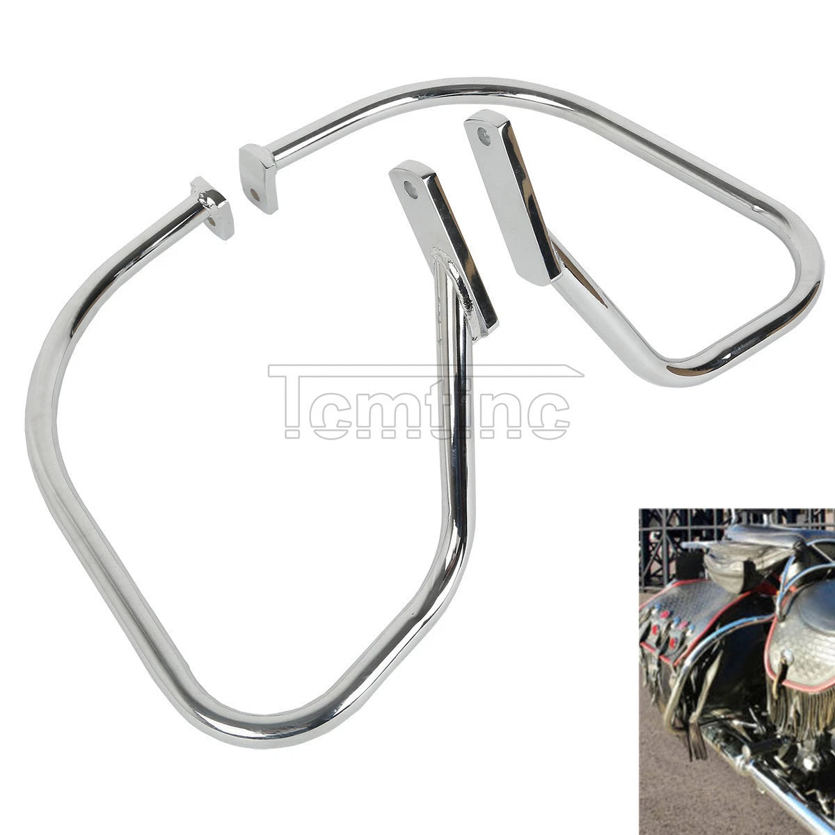 Saddlebag Guard Crash Bar for Harley Softail Heritage Springer (1997-1999)