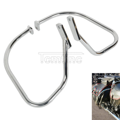 Saddlebag Guard Crash Bar for Harley Softail Heritage Springer (1997-1999)