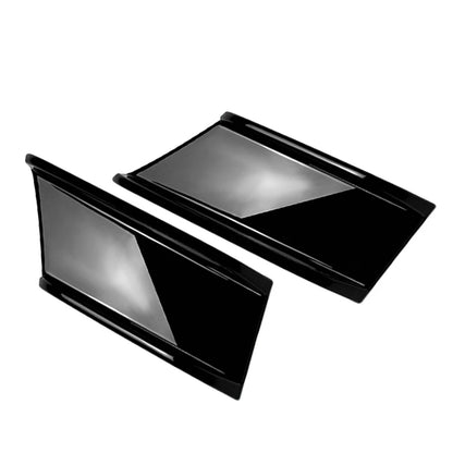 Black Front Bumper Side Splitter Spoiler for BMW 4 Series G22 G23 M Sport (20-24)