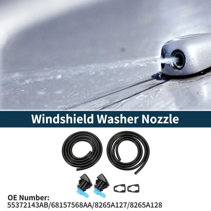 Windshield Washer Nozzle & Fluid Hose for Jeep Grand