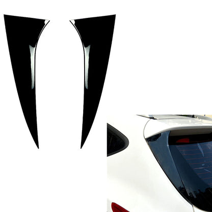 2 x Window Side Spoiler Canard Splitter Trim for Hyundai IX35 (2010-2017)
