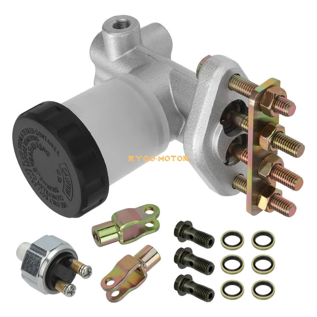 M MATI Hydraulic Go Kart Brake Master Cylinder for 90cc-250cc Go Kart Buggy