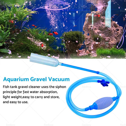 Large Siphon Hose Aquarium Gravel Cleaner Vacuum Water Changer