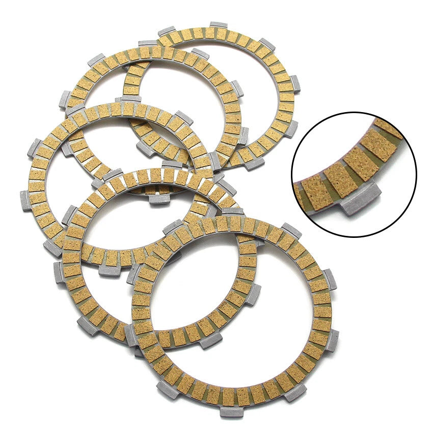 Clutch Friction Disc Plate for Yamaha TW125 TW200 TW225E TY175 (1990-2006)