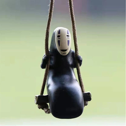 Face Man Car Pendant for Rearview Mirror, Home, Office, Shop