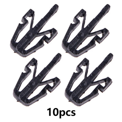 10 x Front Grille Clips for Toyota  - Black Mounting Bracket