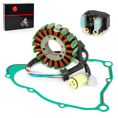 Stator w/Stater Relay for Yamaha Bear Tracker 250 YFM250 (2001–2004)