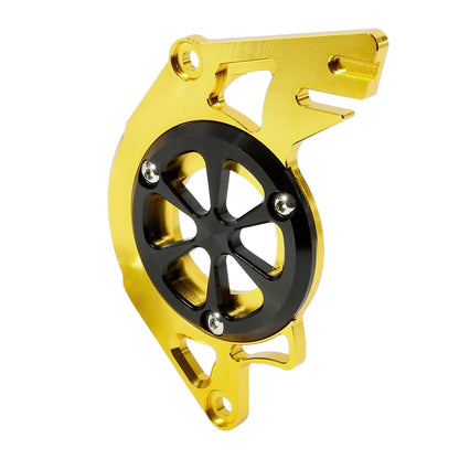 Gold Tone Chain Guard Sprocket Cover for Honda MSX125 (2013-2023)