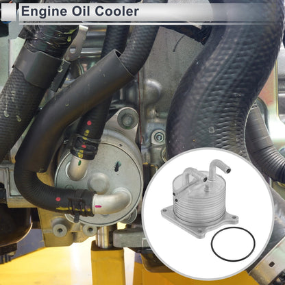 Engine Oil Cooler for Mitsubishi (2920A141) with O-ring Seals