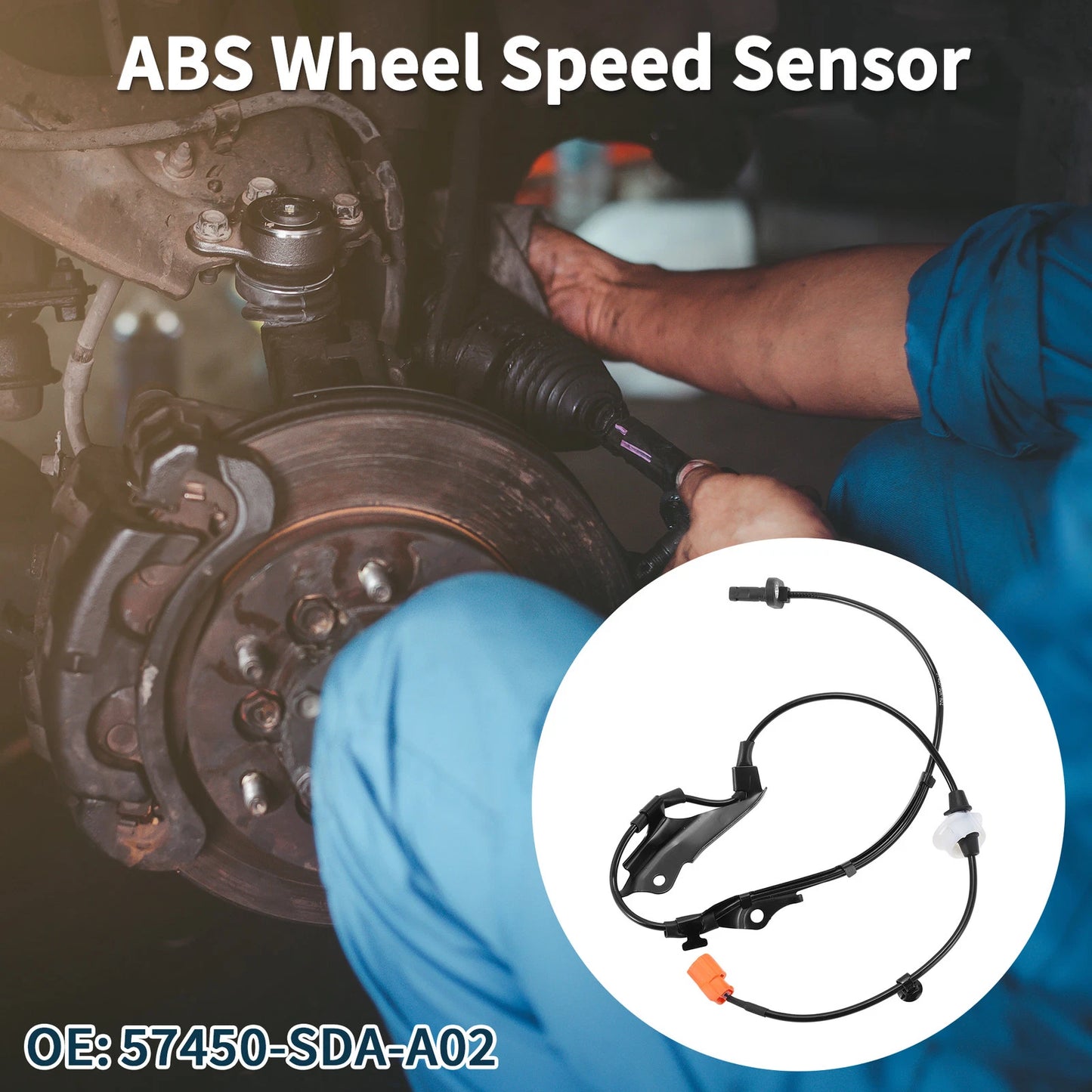 ABS Wheel Speed Sensor for Honda Accord Front Right (2013-2017)