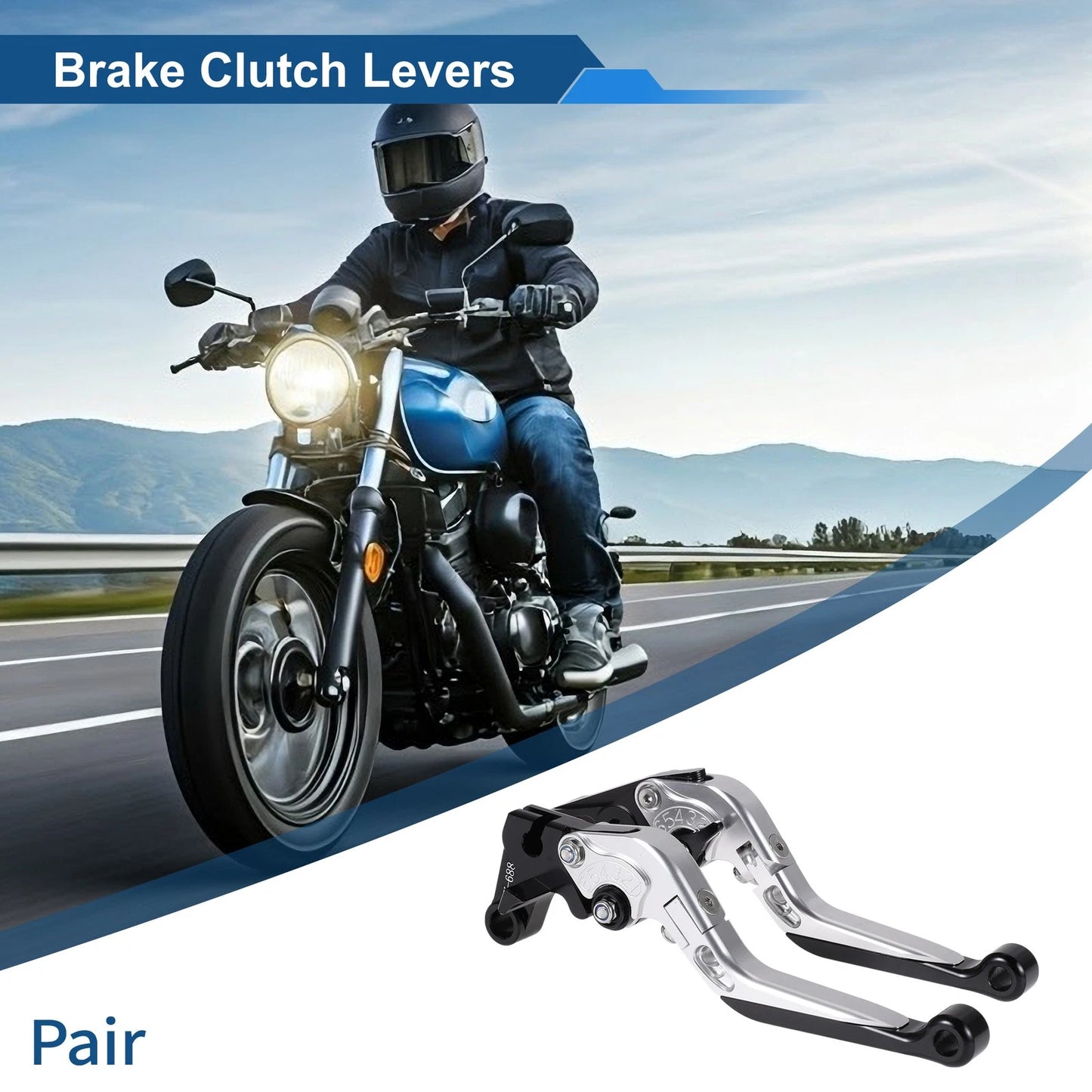 Brake Clutch Lever 1 Pair for Yamaha YZF R1 (1999–2001)