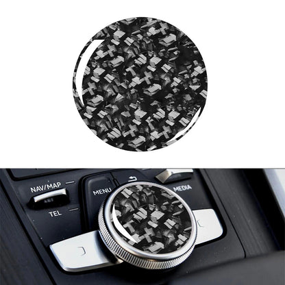 Center Console Multimedia Knob Cover Trim for Audi A4 A5 S4 S5 (2016-2023)