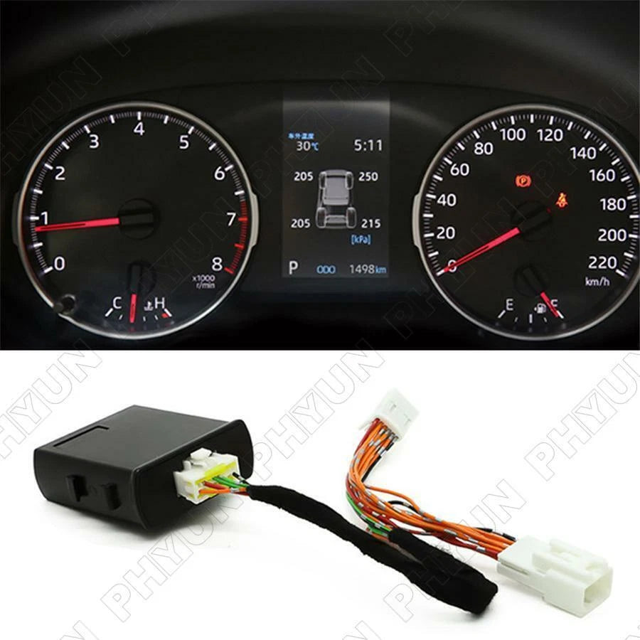 Digital LCD Tyre Pressure Monitor System for 2019-2020 RAV4