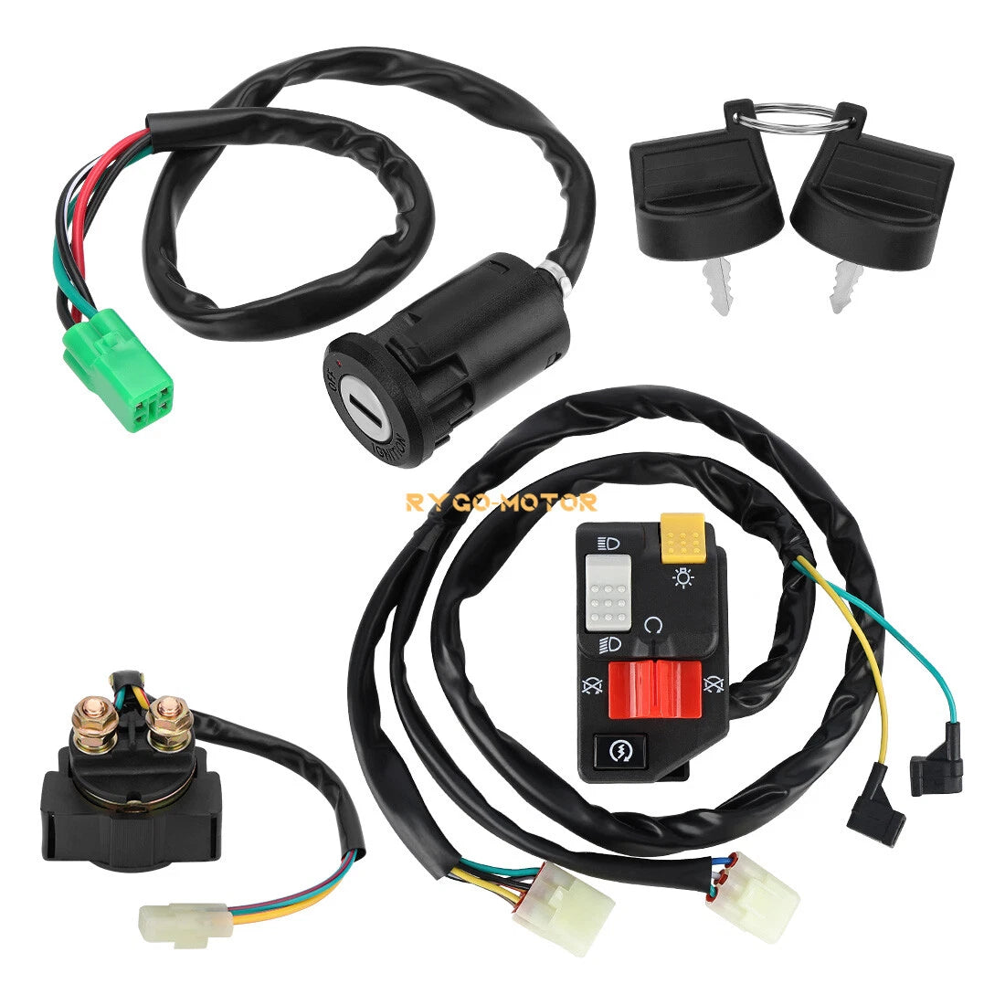 Handlebar Key Starter Relay Switch for Honda TRX450ER (2006–2014)