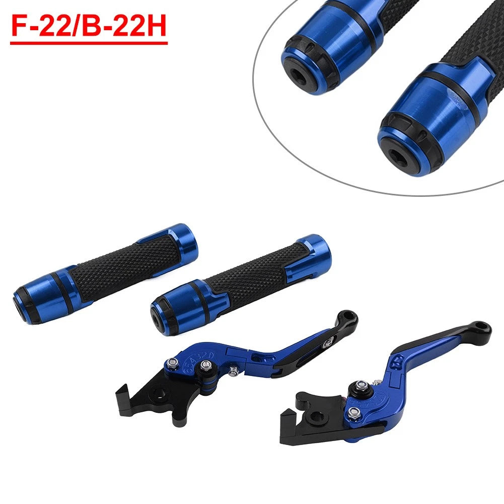CNC Brake Clutch Levers & Handlebar Grips Set for BMW S1000R S1000RR (2015-2019)