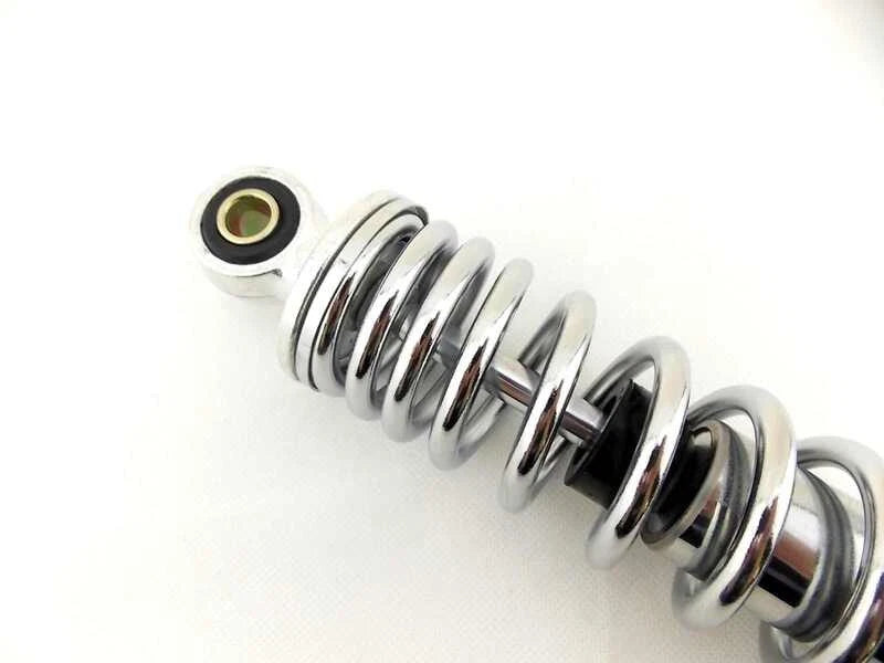 320mm JBS Chrome Rear Shock Absorbers for Kawasaki A1 250 Samurai (1968-1970)