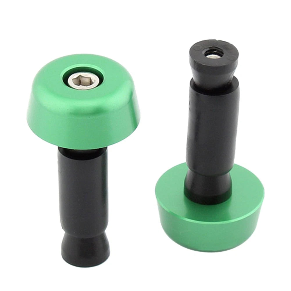 0.5in Handlebar Hand Grips & End Caps for Universal Motorcycle (No Year)