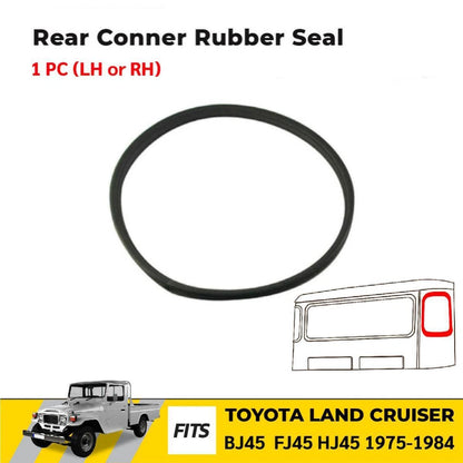 Rear Corner Door Seals Weatherstrip Fits 1975-84 Toyota Land Cruiser FJ45 Pickup